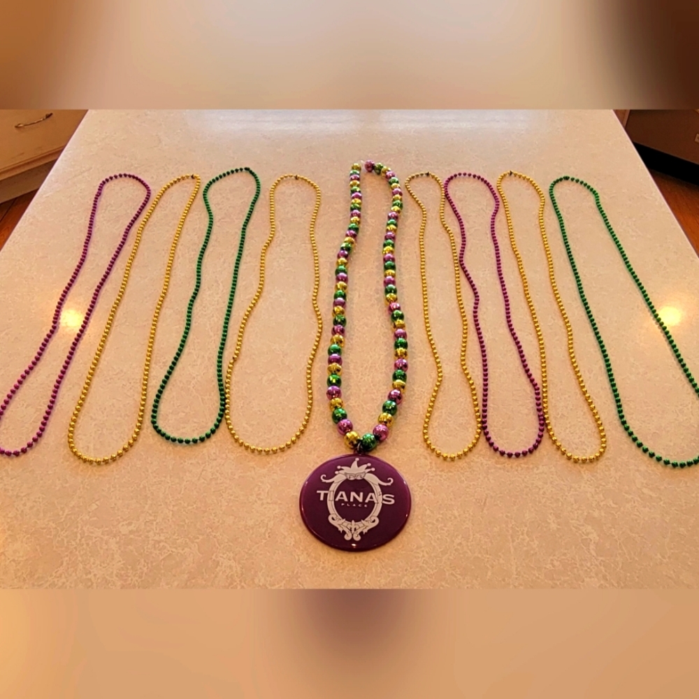 Necklace & beeds from Tiana's Place exclusive from Disney Cruise ship.